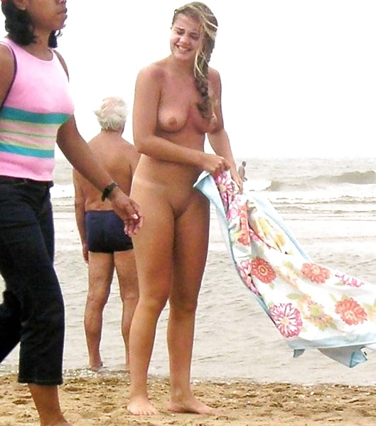 Mixed girls at beach adult photos