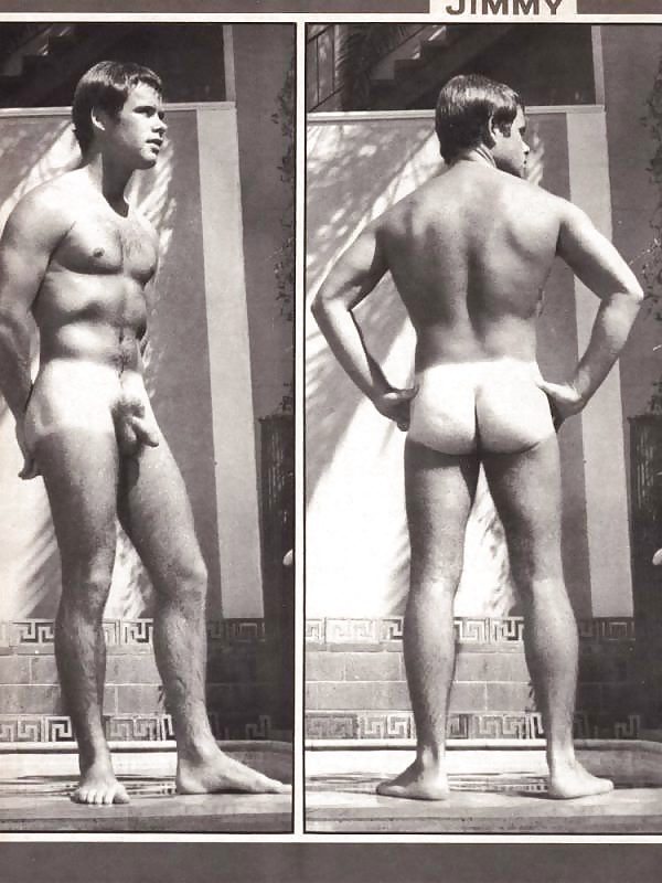 Vintage Physique Magazine - Male Athletic Nudist Man -8255