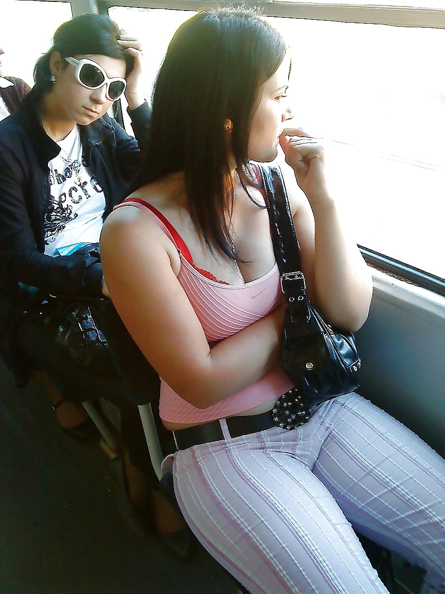 Candid young slut : public transport II adult photos