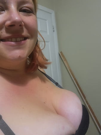 trying on new lingerie         