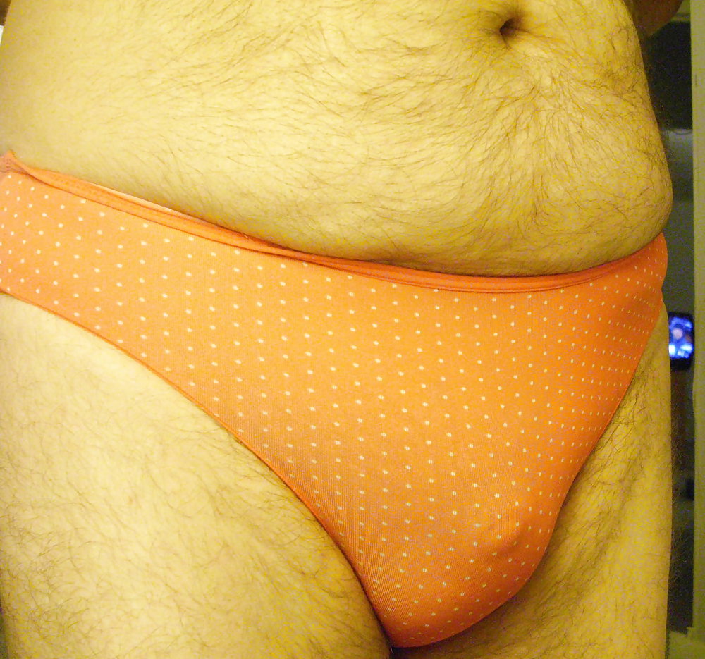 Front view of my cousin Jen's panties. adult photos