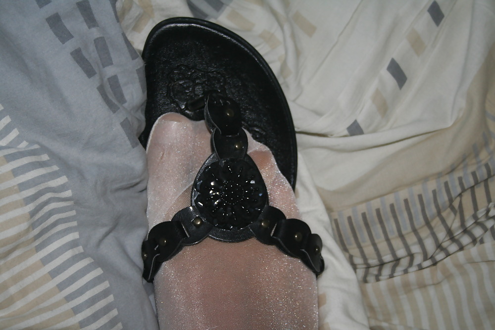 playing with shoes adult photos