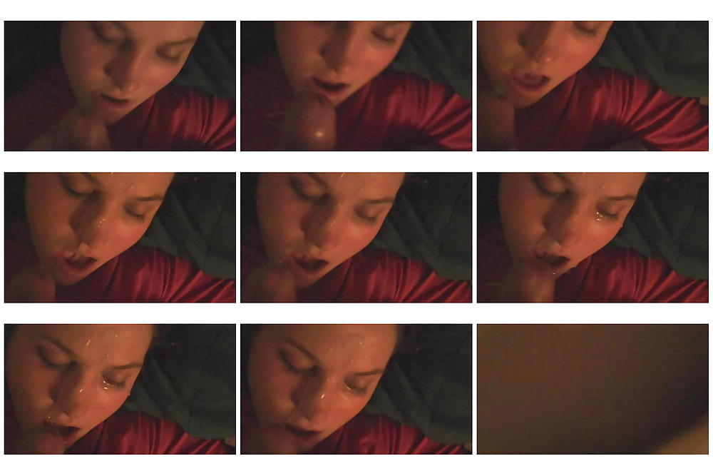 Screencaps NEW of my ex amateur teen GF facial COMMENTS adult photos