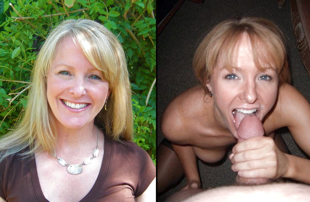 Real milfs before and after blowjobs - 48 Photos 