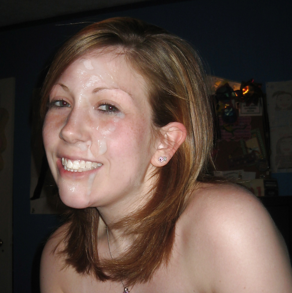 Amatuer girls with cum glazed faces adult photos