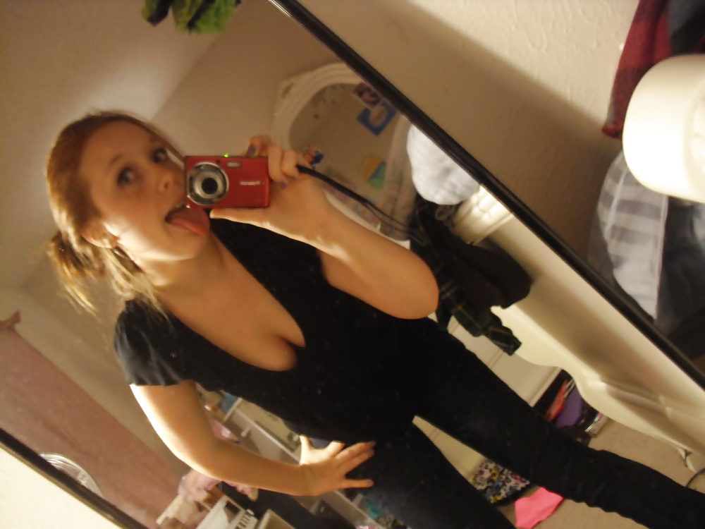 Cute Redhead Teen with curls adult photos
