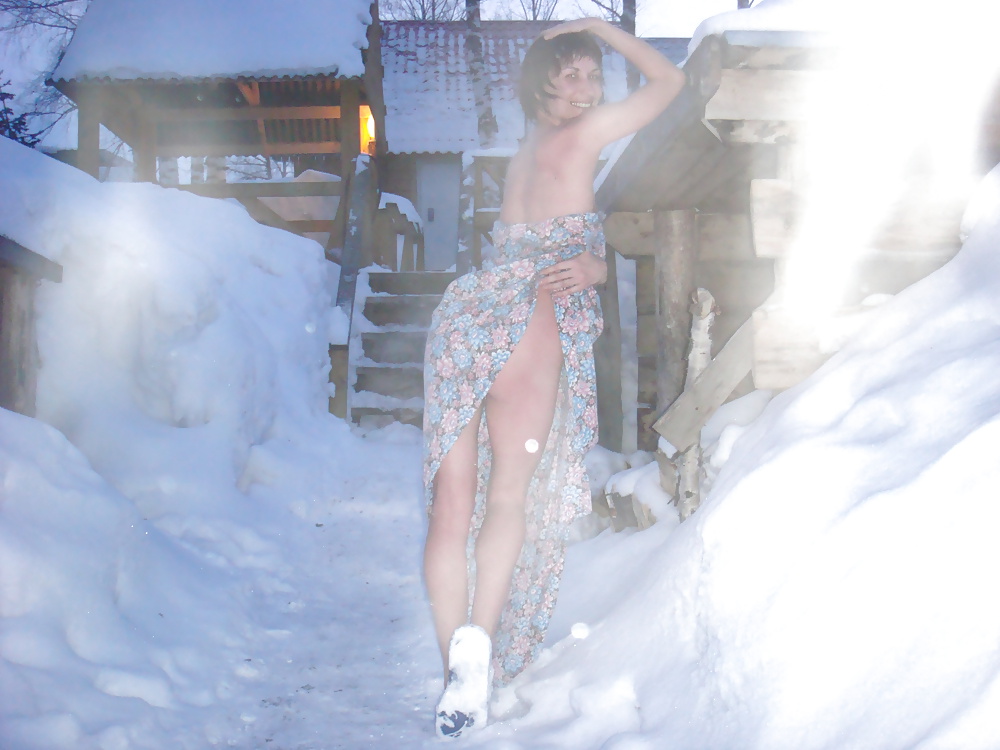 Hot rus girl blowjob sauna for husband adult photos