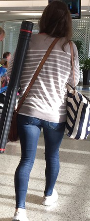 Wife Kelly in Tight Jeans