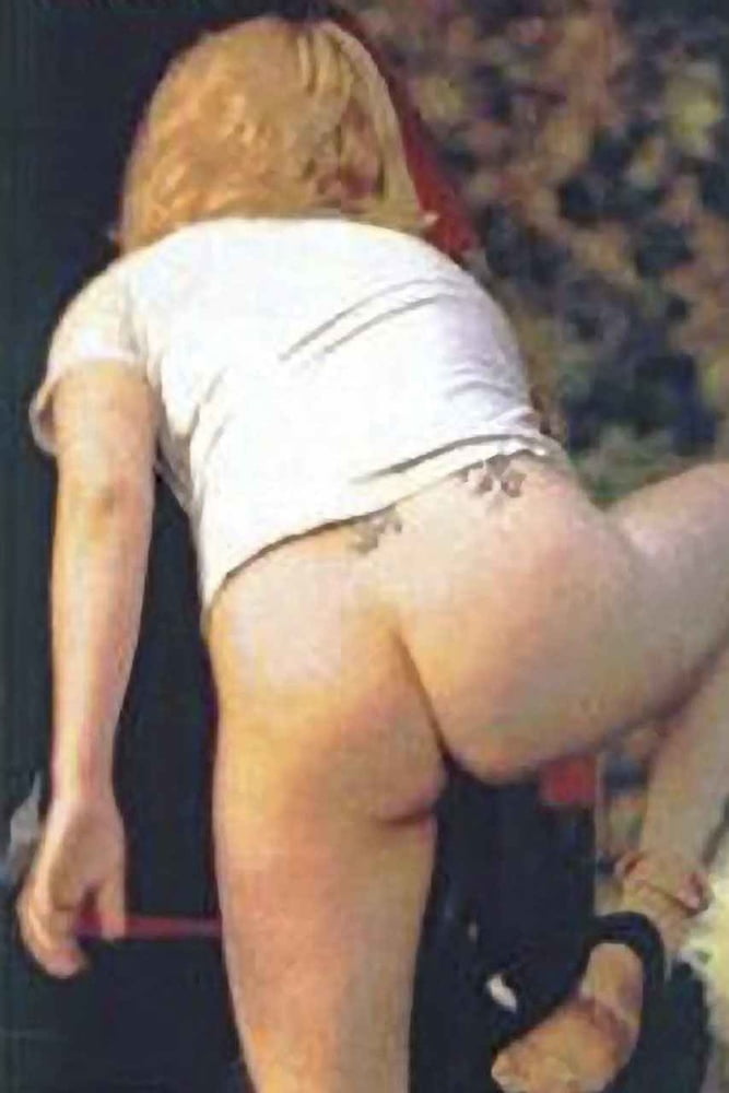 Pornstar Dru Barrymore's Ass Getting Slammed.