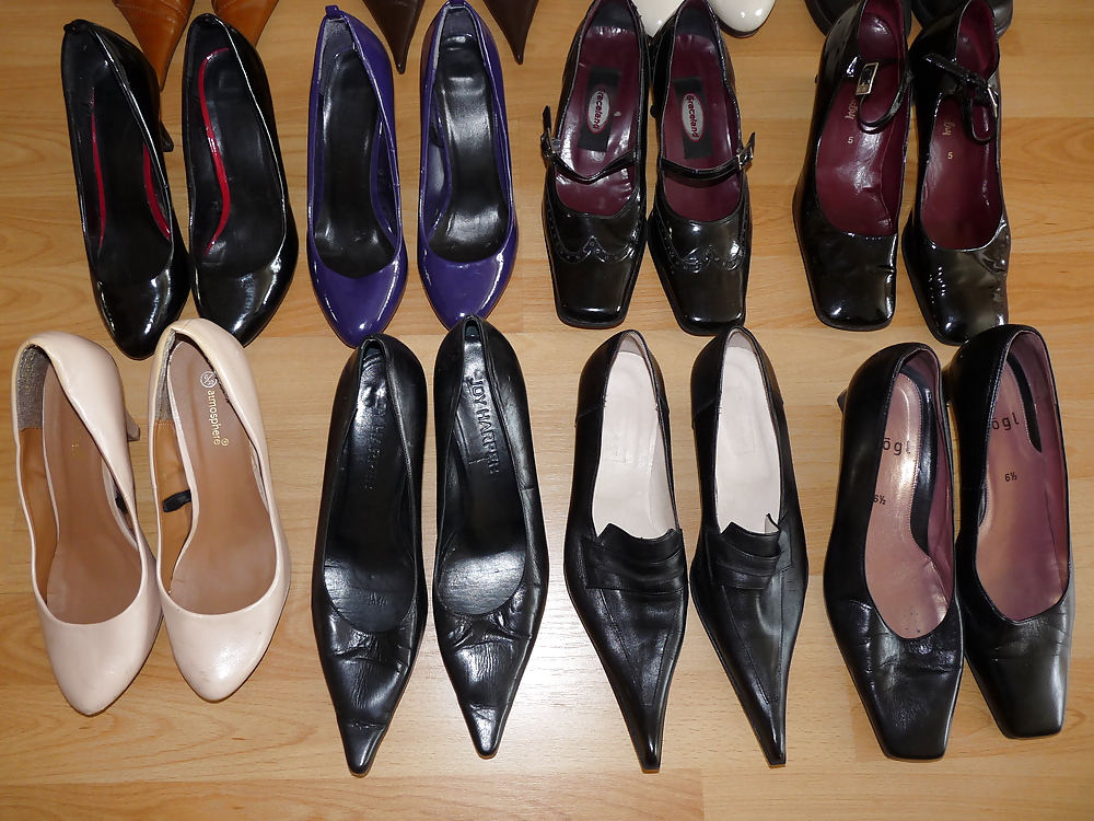 wifes shoe collection 2 adult photos