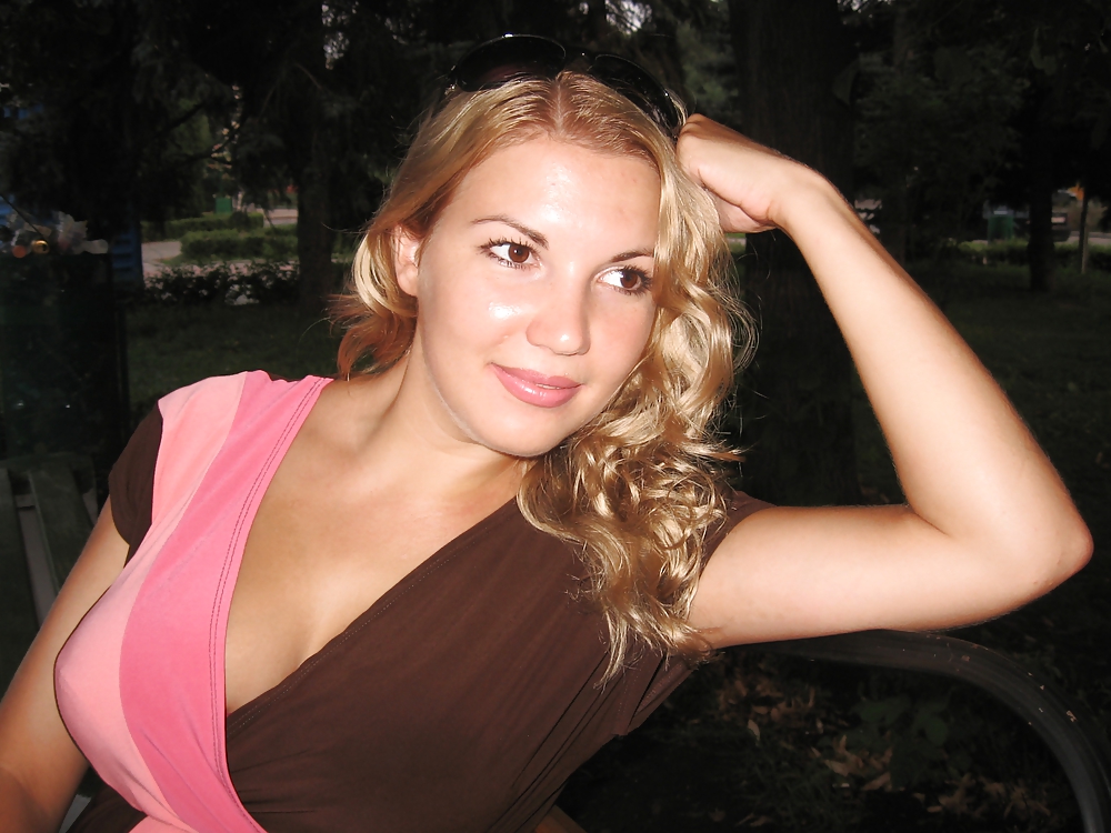 Blonde russian girl adult photos