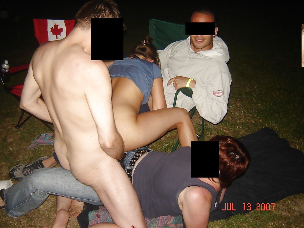 Foursome Camping- Strap On Wife adult photos