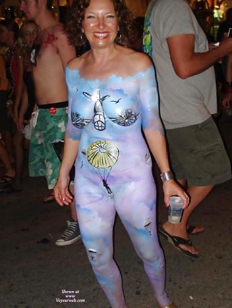 Body Paint adult photos