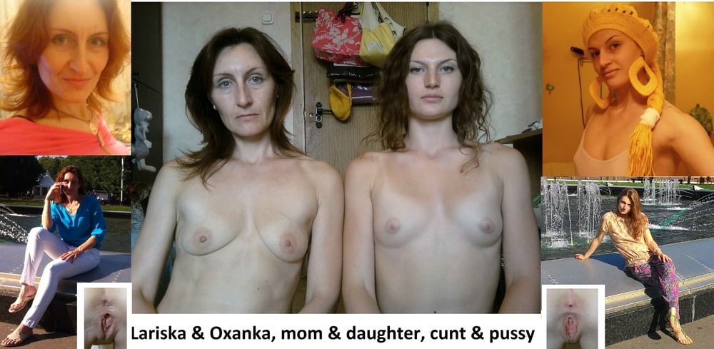 Russian artist Oxana with her mommy Larisa - 49 Photos 