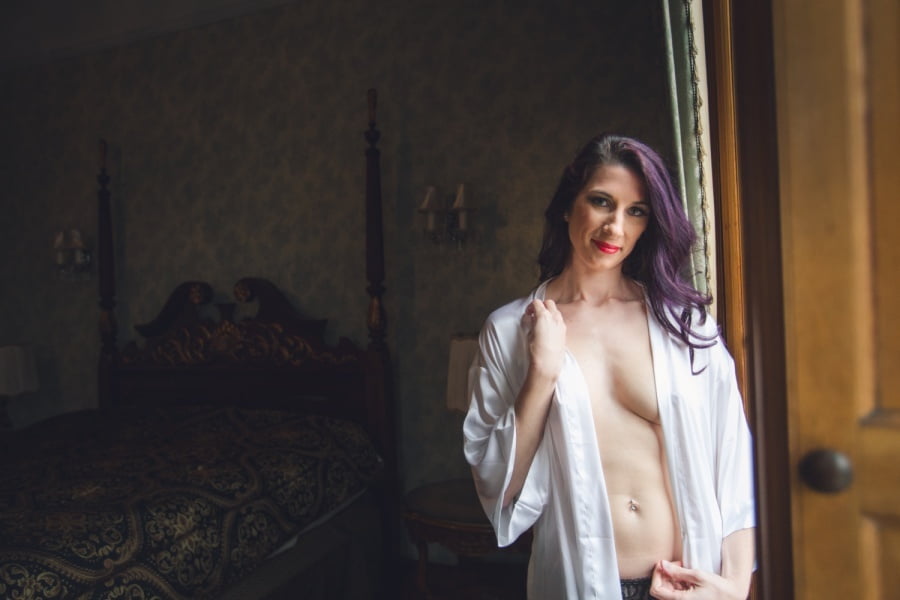 Purple hair boudoir every where - 204 Photos 