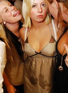 Danish teens-199-200-party suck on bottle cleavage costume adult photos