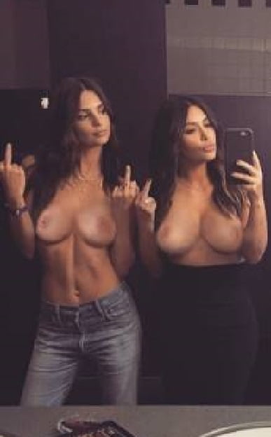 Kim kardashian emily ratajkowski topless uncensored 👉 👌 Lush