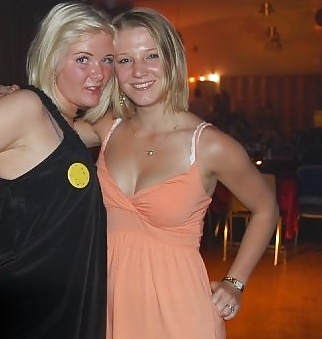 Danish teens-189-190-party cleavage breasts touched stomach adult photos