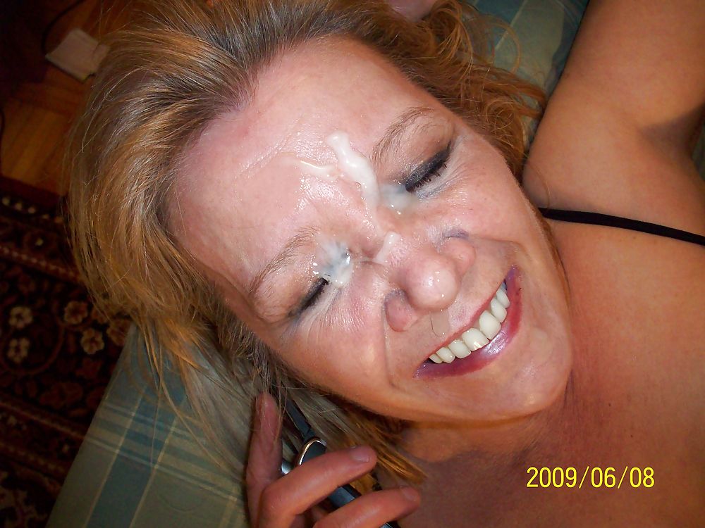 Amateur facial mature woman adult photos