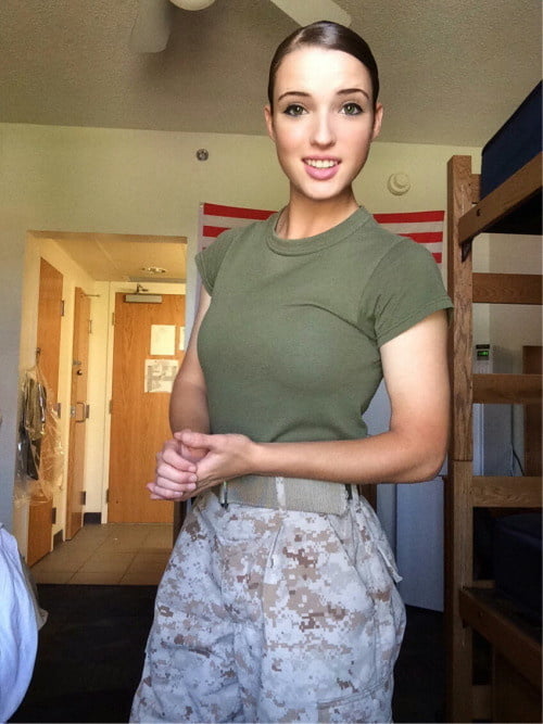 WNE 1002 - Serving Her Country - 33 Photos 