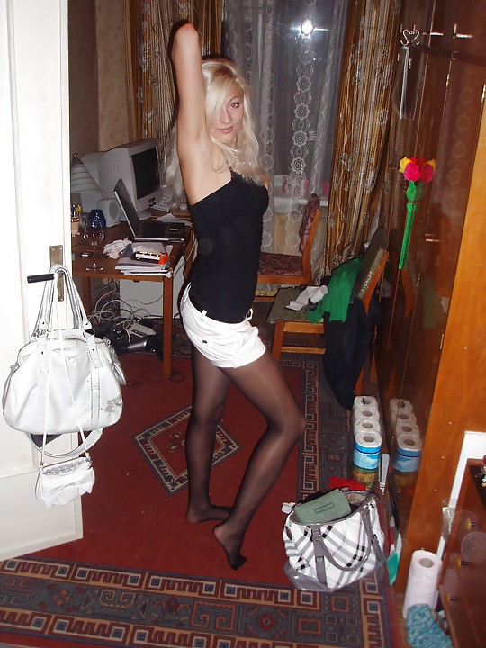 Amateur Young Pantyhose Feet 2 adult photos