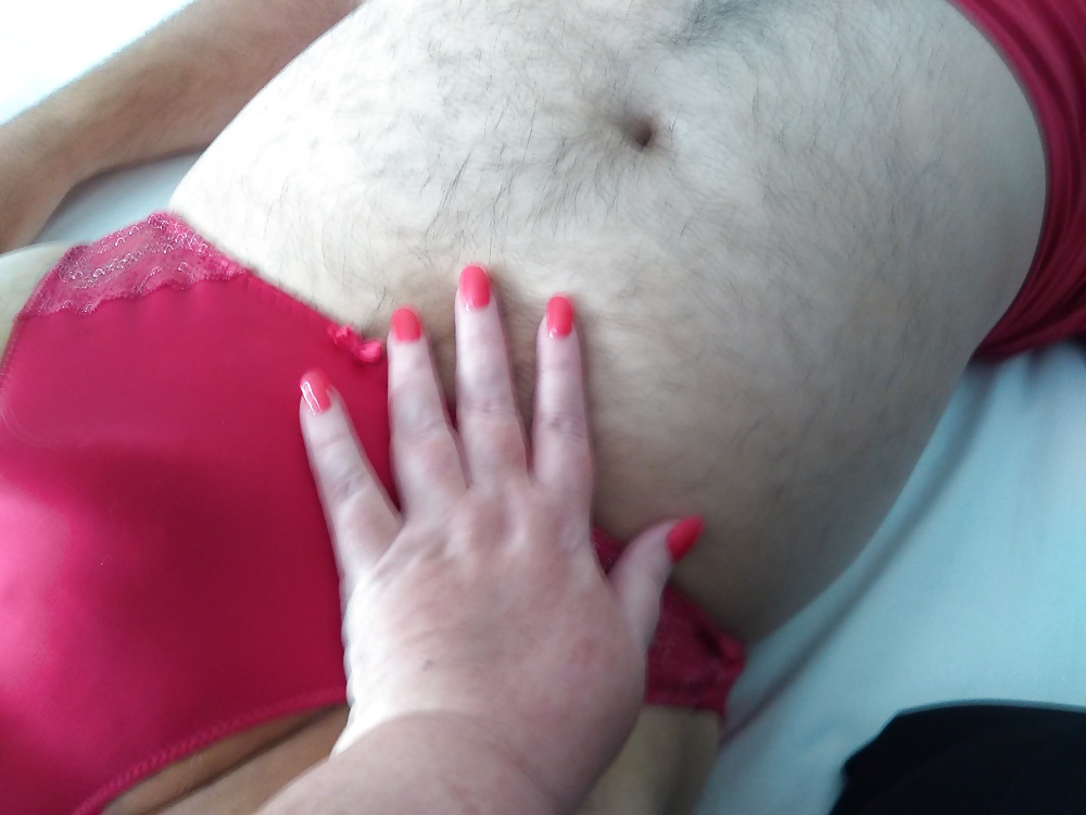 sexy red things sharing with the wife adult photos