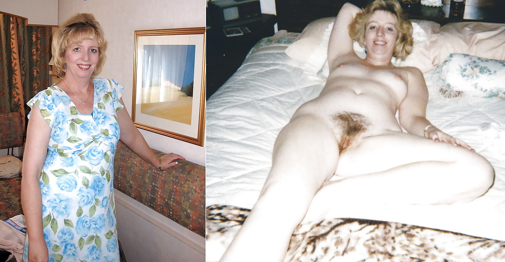 Dressed - Undressed Hairy Women Part 7 adult photos