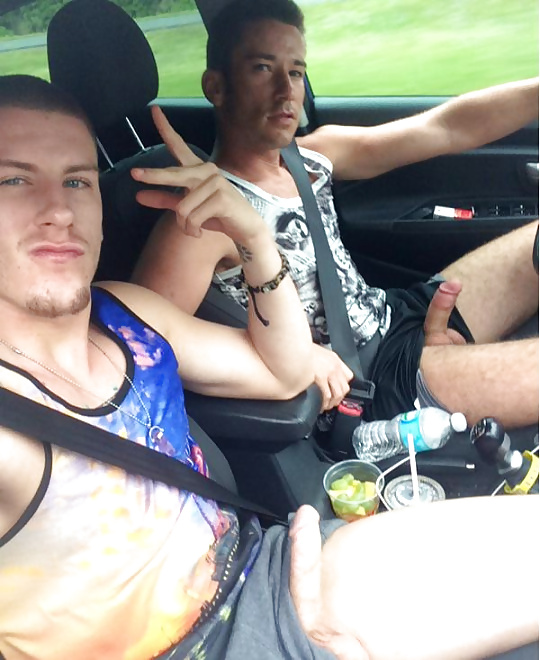 Hunks Showing Off In Car 4 12 Pics Xhamster
