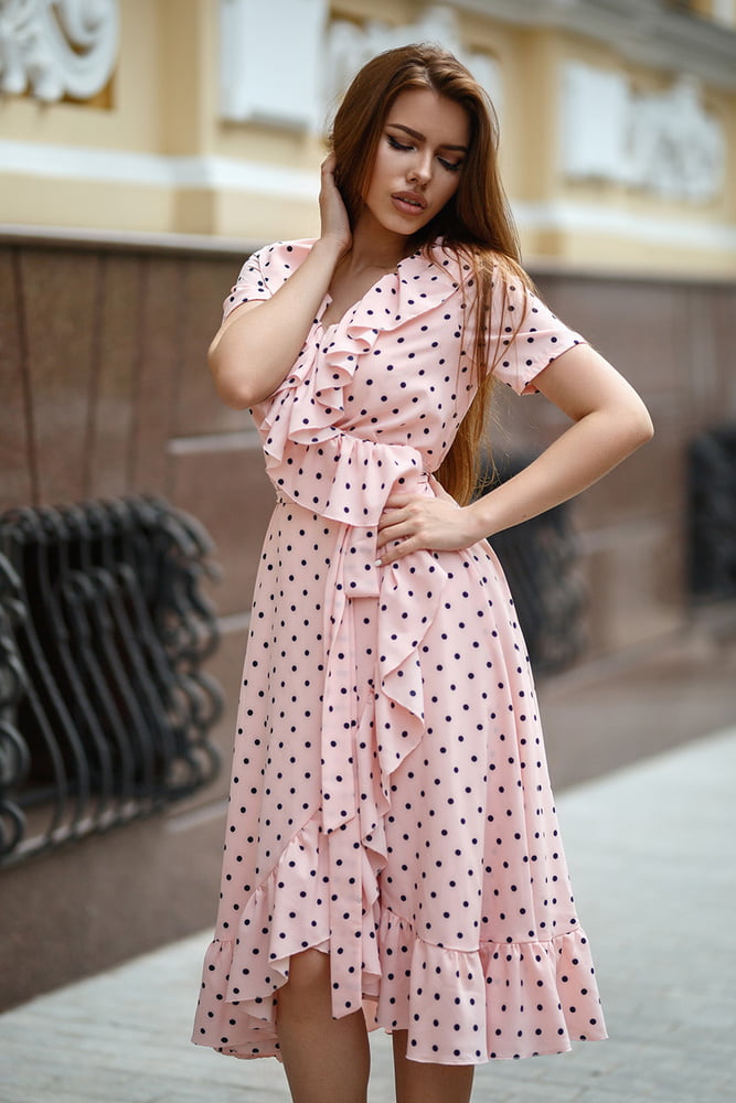 How I Love Polka Dot Dresses - 76 Photos 