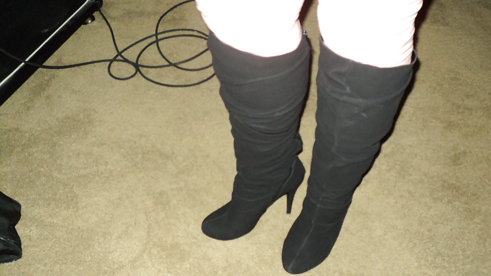 My first pair of boots adult photos