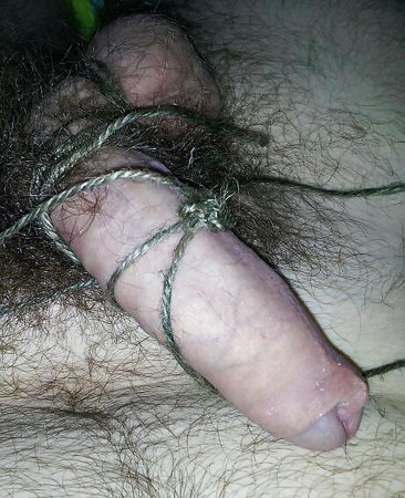 My cock tied up in sluty gfs panties
