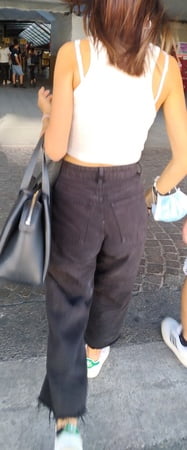 sexy legs and ass whith jeans or thight pant           