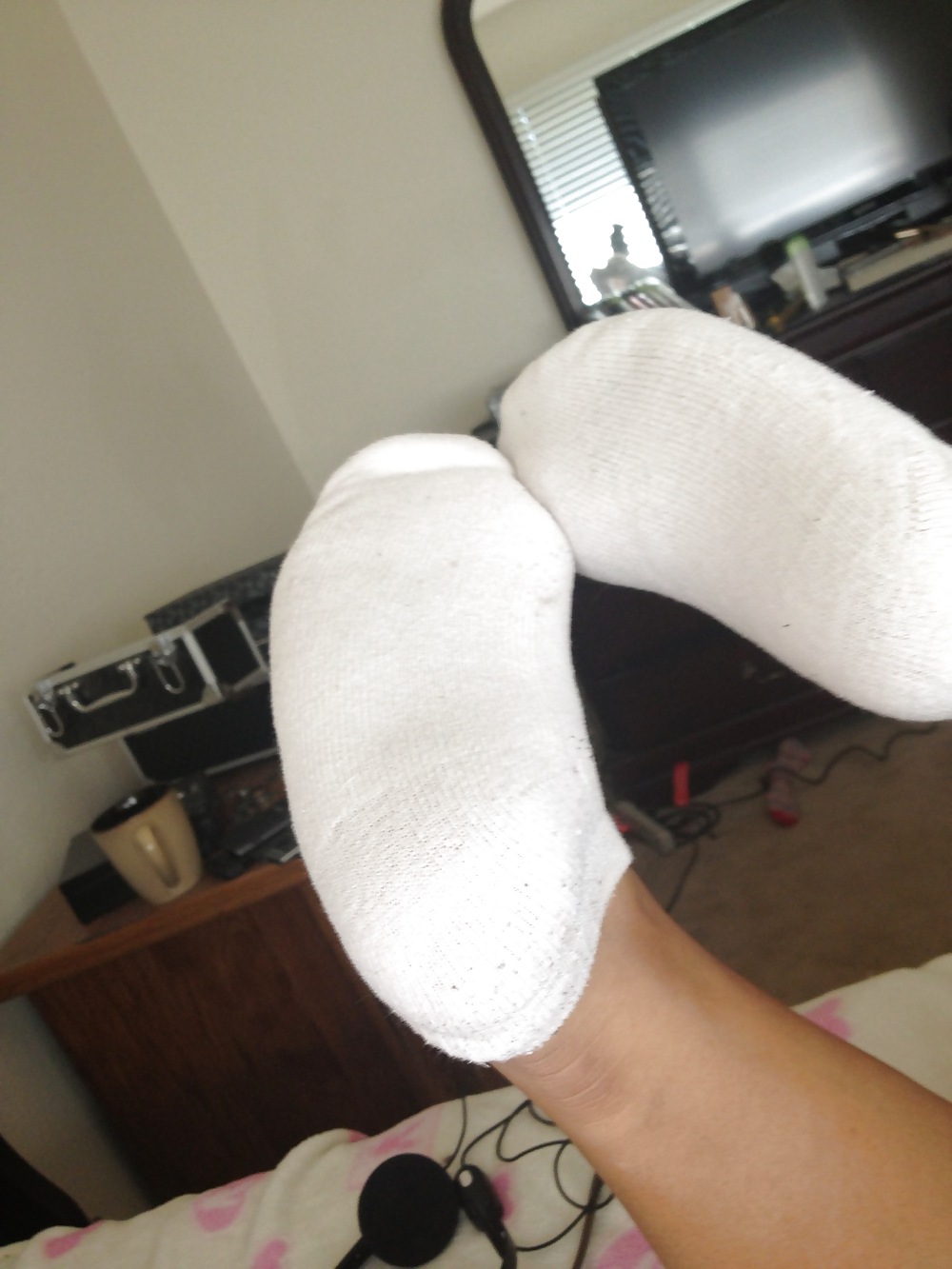 stinky white ankle socks latina friend adult photos
