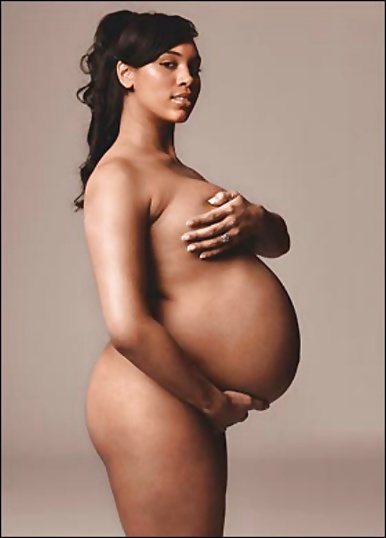 Pregnant & Black adult photos