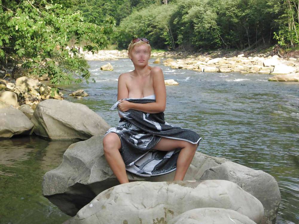 On the nature adult photos