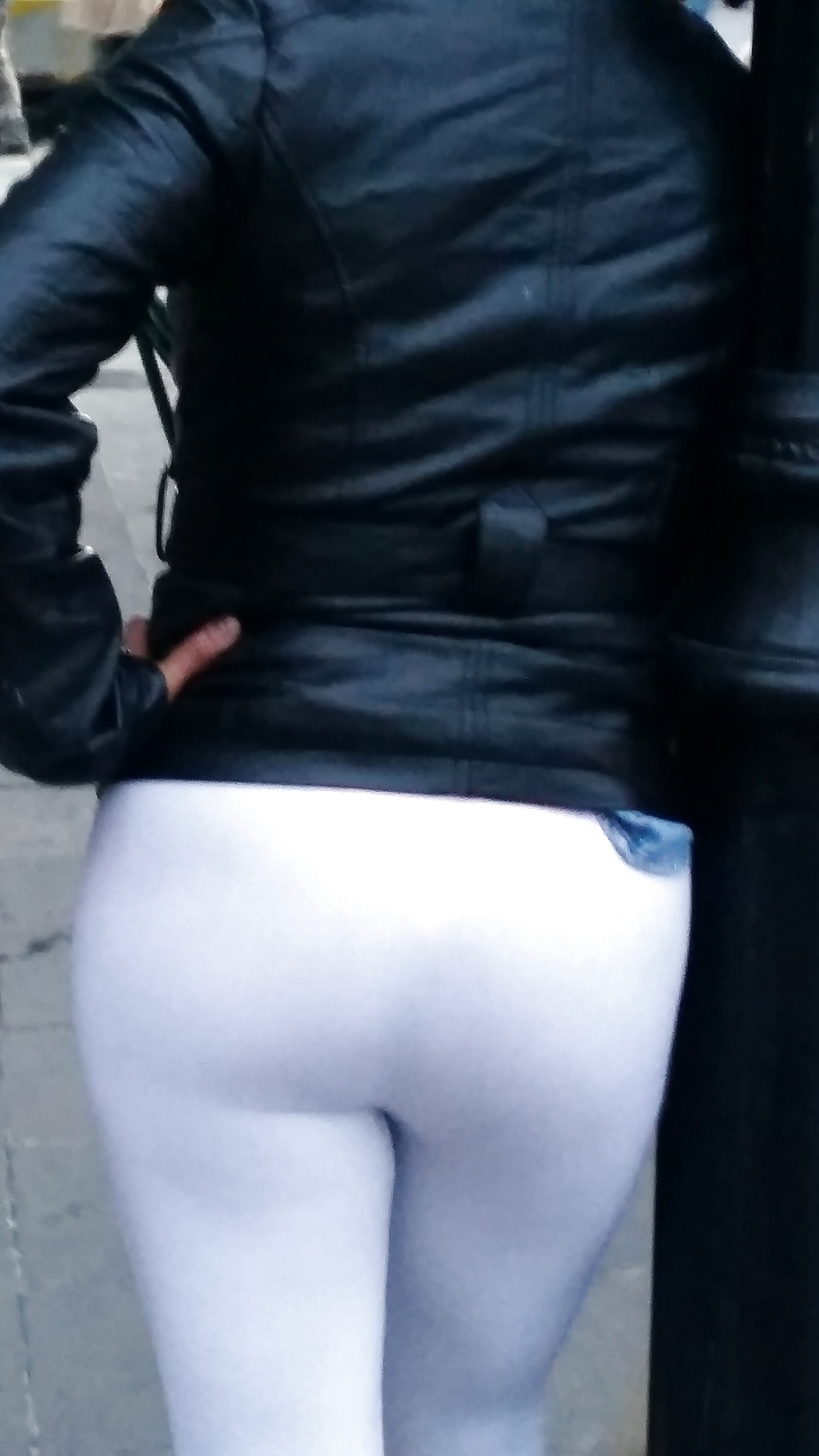 leggins blancos con tanga adult photos