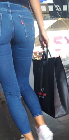 sexy legs and ass whith jeans or thight pant           