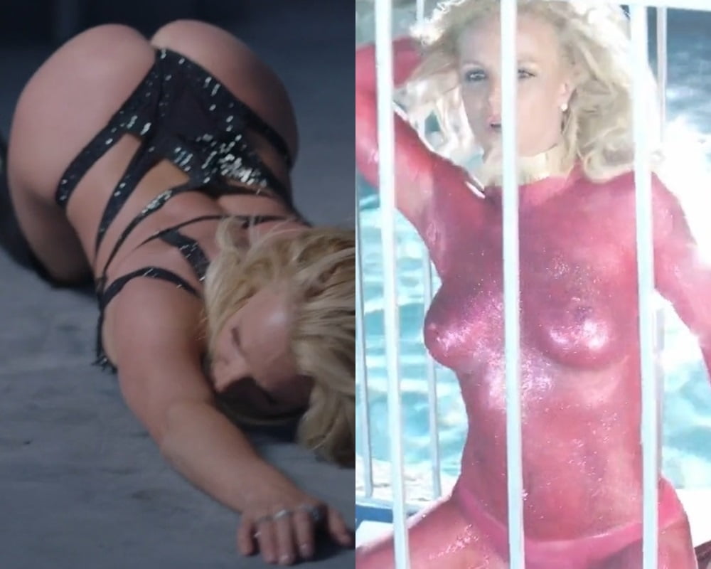 Britney Spears Flashes Pussy