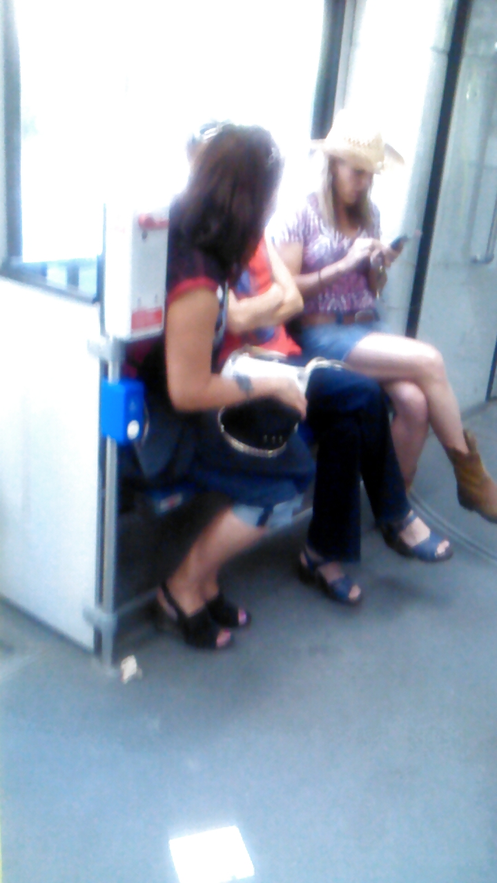 More voyeur pics on the train adult photos