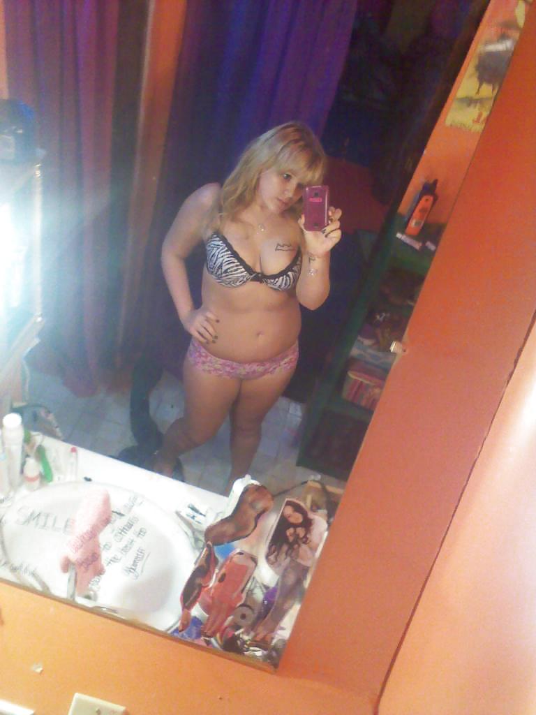 Nice chubby blonde teen nude selfshots adult photos