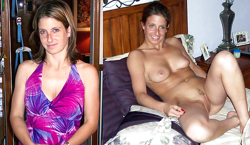 Clothed unclothed, dressed undressed, girls and matures adult photos