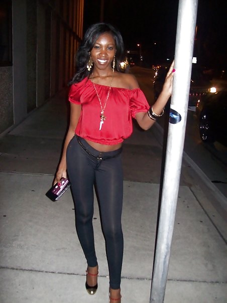 Young Ebony Hotties (Leggings Edition) adult photos