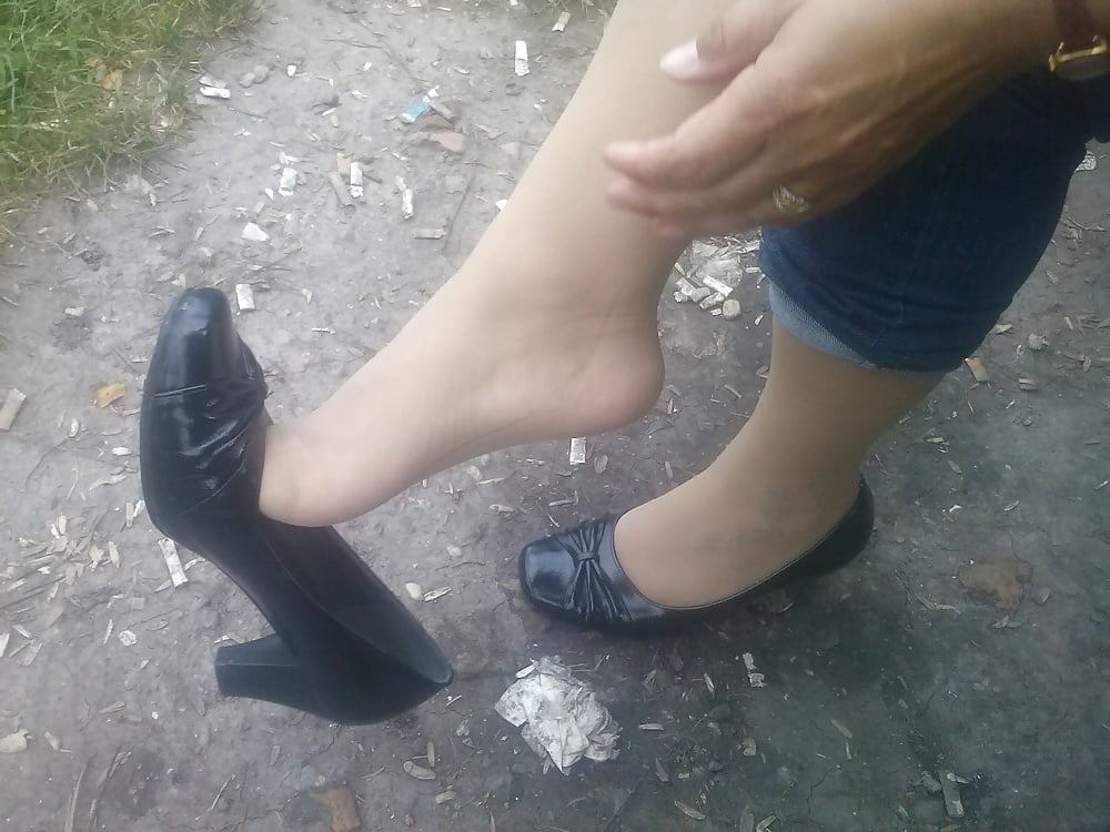 nylon feet adult photos