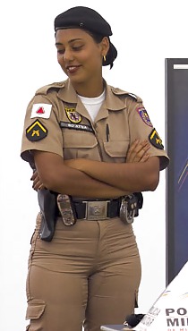 The Beauty of Latino in Uniform non-nude adult photos