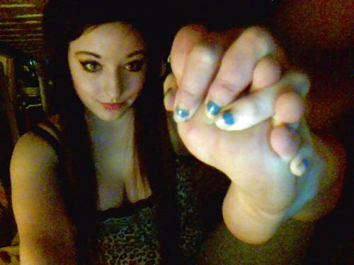 Nicole and her feet! adult photos