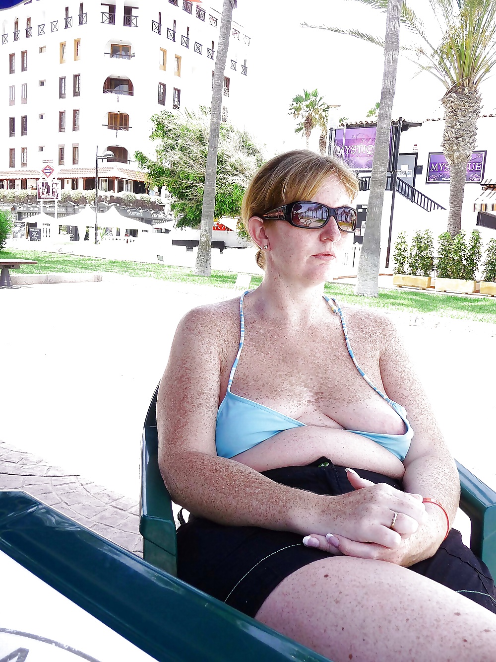 Bikini Beach Topless Sexy dressed 2 adult photos