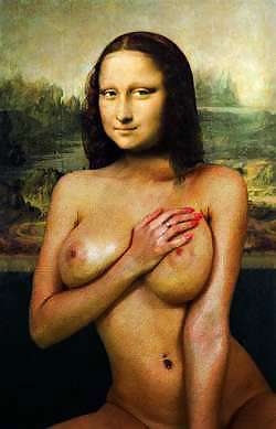 Mona Lisa's boobs adult photos