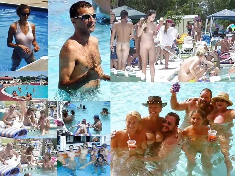 Orgy in The Pool adult photos
