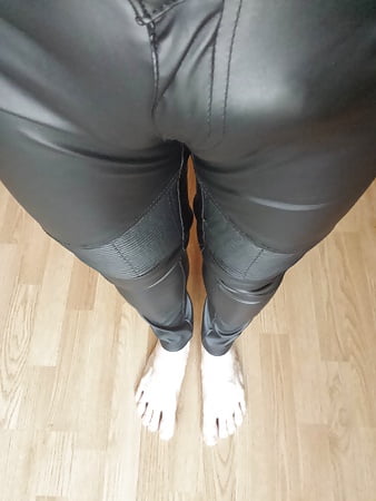 new leatherpants for sissy time