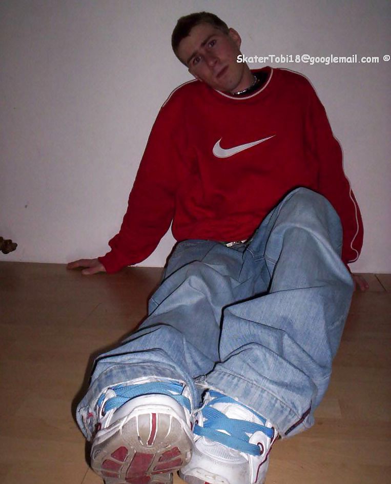 Mein Freund Benny mit Geiler Baggy und Sneakers Boy Skater adult photos